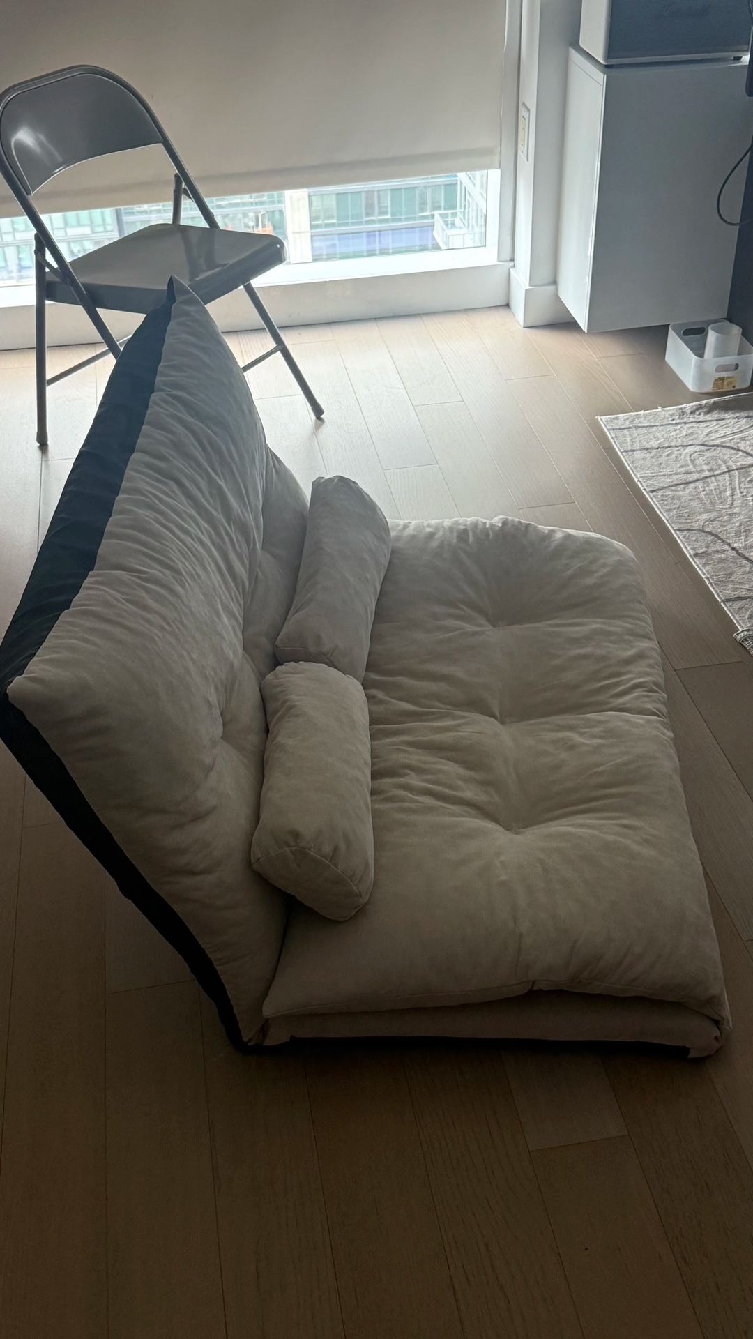 Adjustable Floor Sofa Bed - Futons Sets with 2 Pillows - photo 2