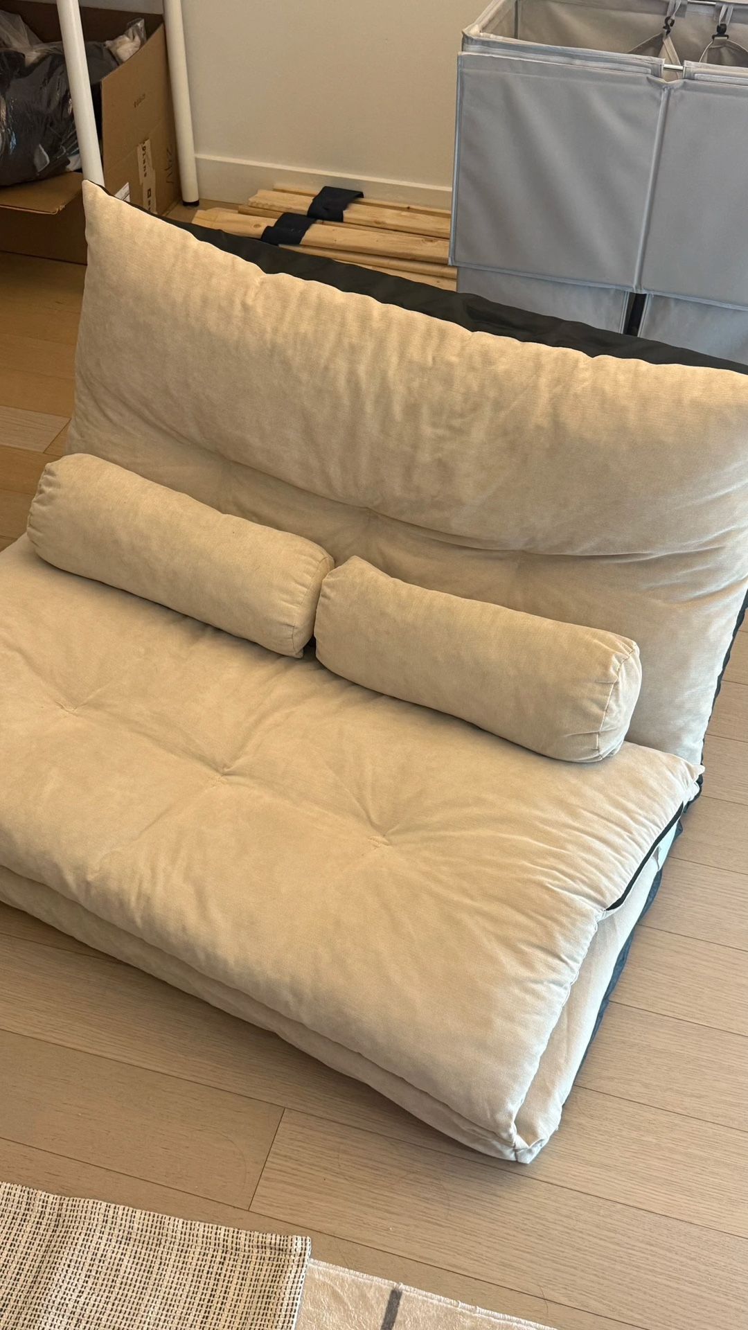Adjustable Floor Sofa Bed - Futons Sets with 2 Pillows - photo 4