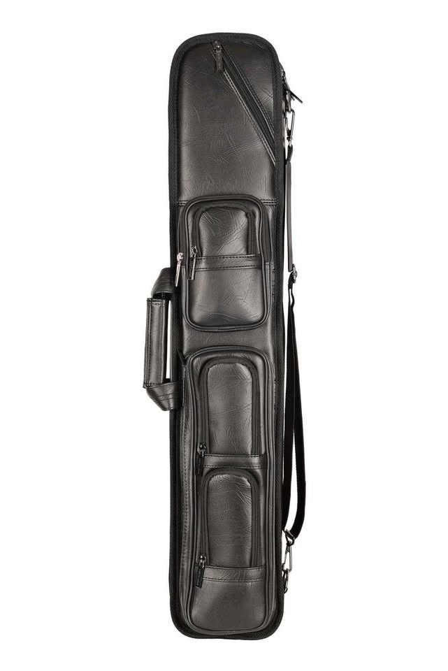 Pool Cue Case/Bag - 4x8 Soft Leatherette case - photo 2