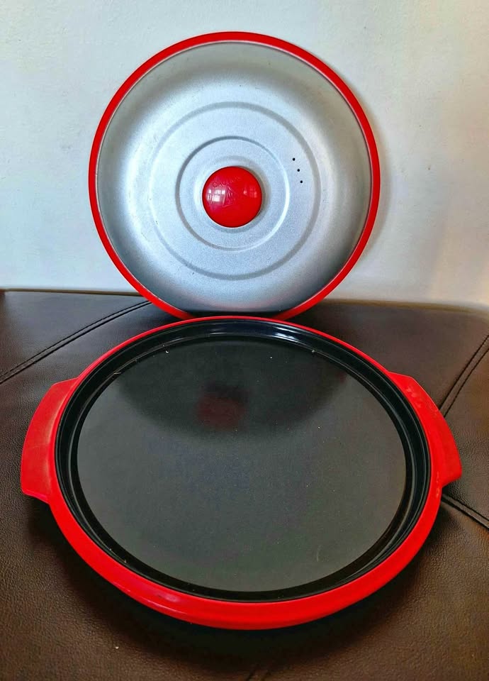 Reheatza microwave crisper , as seen on TV