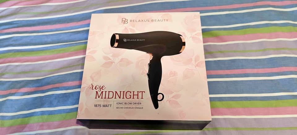 Relaxus Beauty Rose Midnight Hairdryer