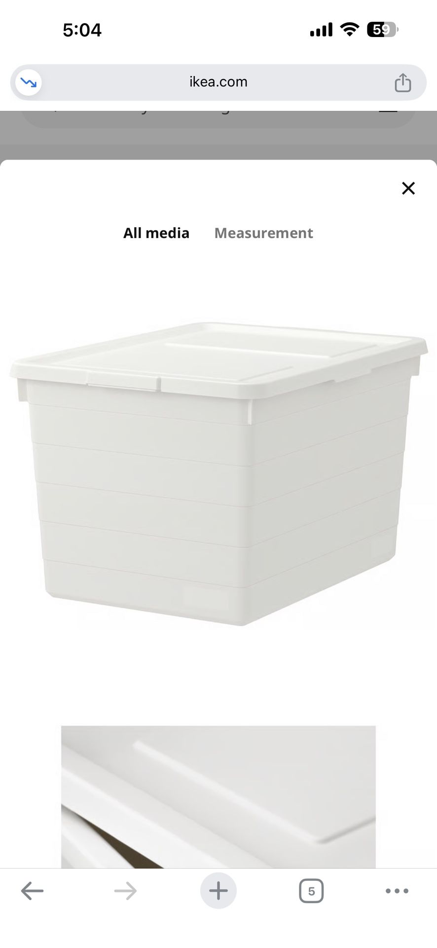 IKEA Storage Box