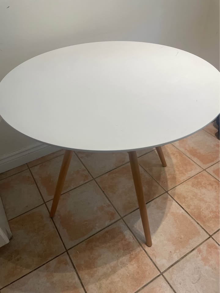 Structube White Eiffel circular table - photo 2