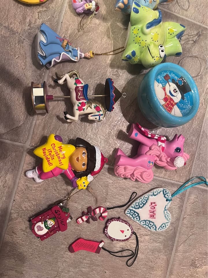 Kids Christmas ornaments - Christmas tree decor - photo 2