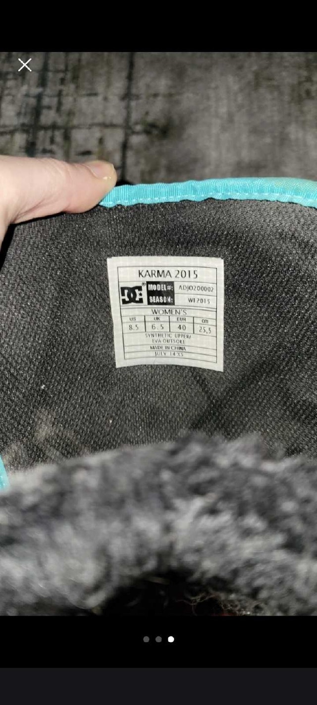 DC WOMENS SNOWBOARD BOOTS- US 8.5/ UK 6.5. Best offer! - photo 3