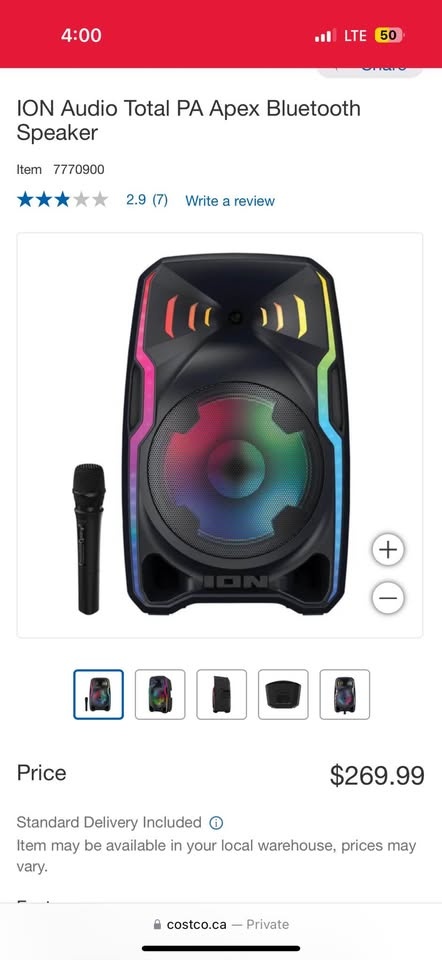 Brand new speaker! Paid $260 plus tax (sealed box) - photo 2