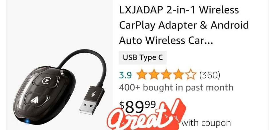 CarPlay and Andriod Auto wireless Adapter, or OBO. Can do trades - photo 2