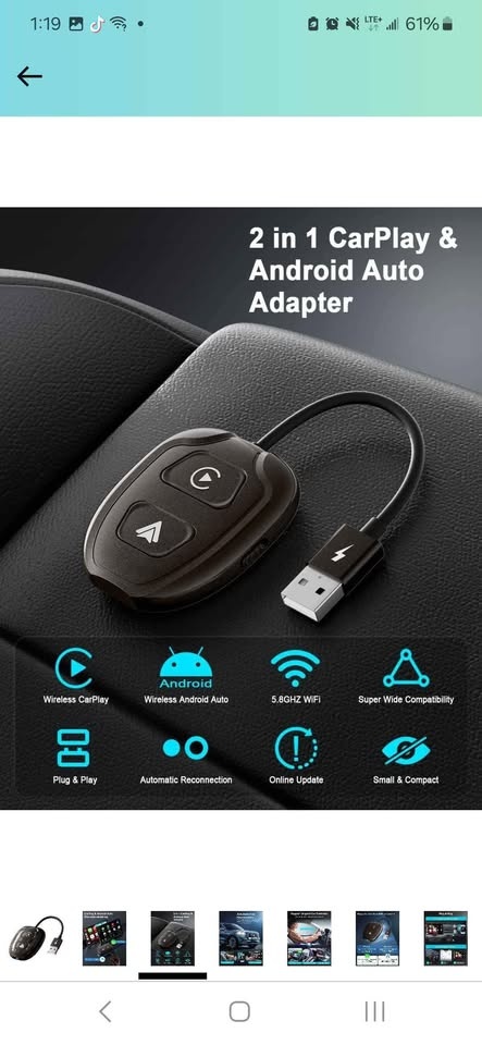CarPlay and Andriod Auto wireless Adapter, or OBO. Can do trades - photo 4