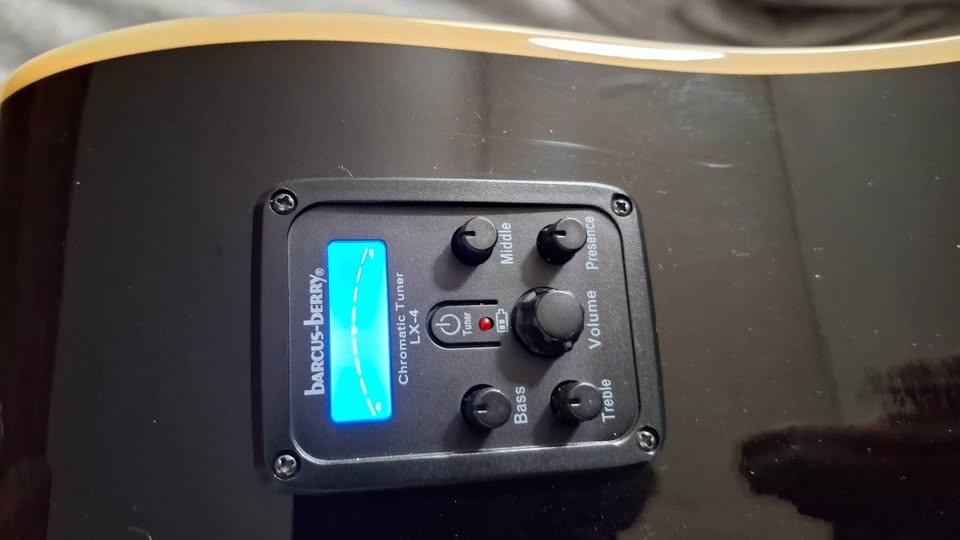 Washburn Acoustic built in tuner and pickup - photo 4