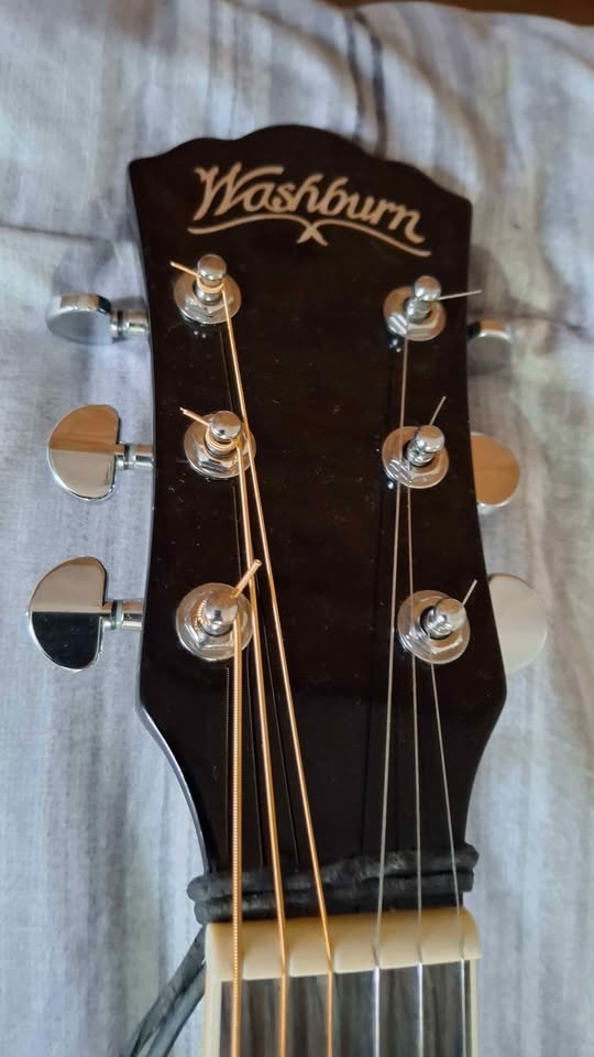 Washburn Acoustic built in tuner and pickup - photo 5