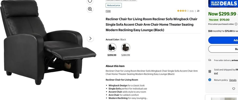 Recliner Chair