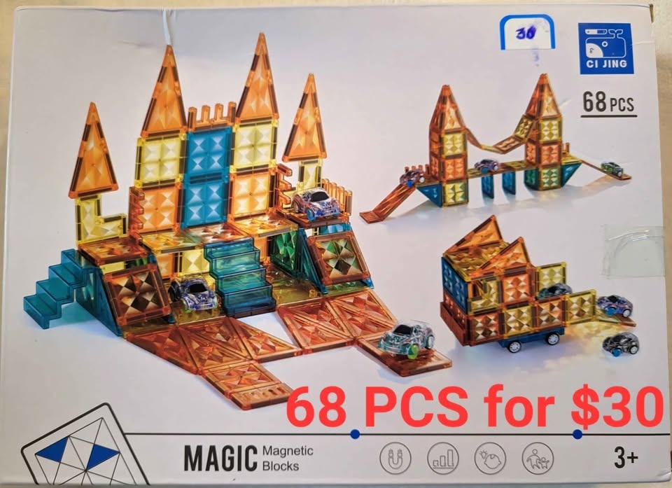 Different Magnetic Toy Sets Price Range from $25 - $35 - photo 2