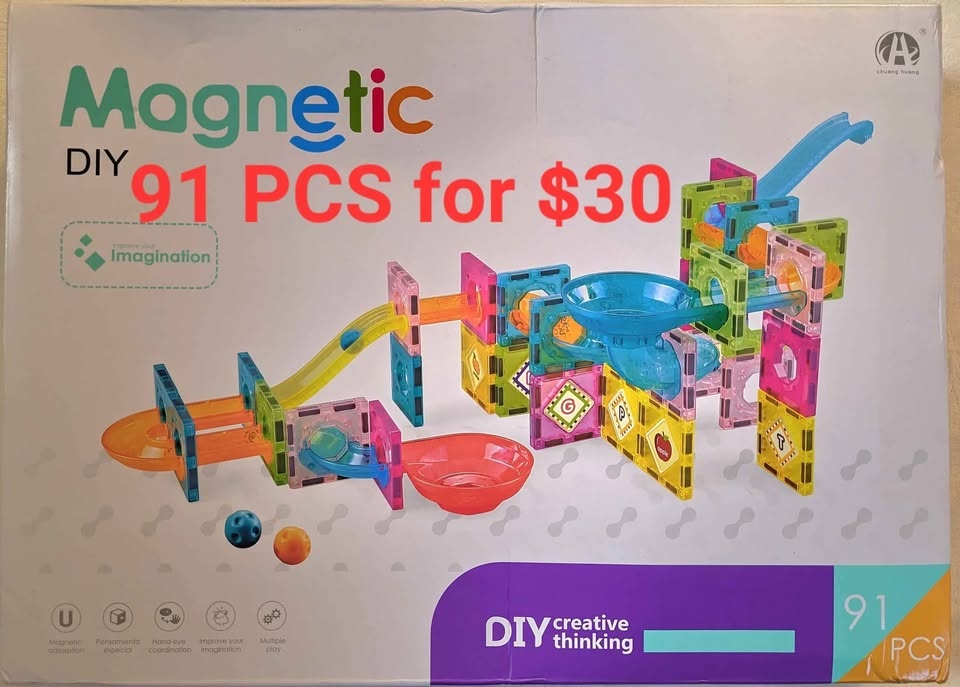 Different Magnetic Toy Sets Price Range from $25 - $35 - photo 3