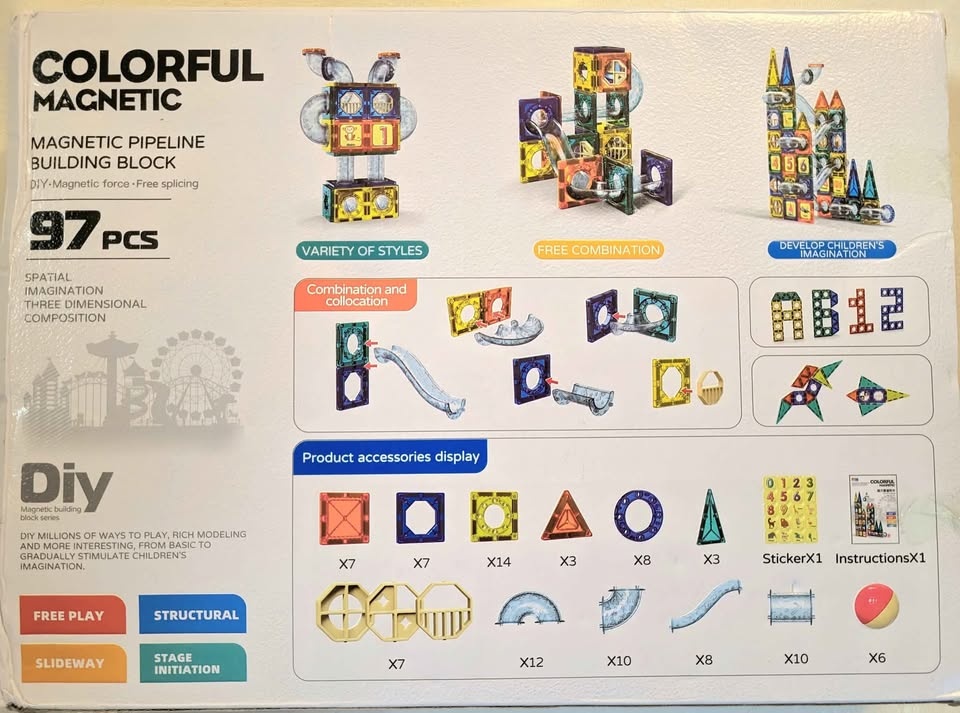 Different Magnetic Toy Sets Price Range from $25 - $35 - photo 5