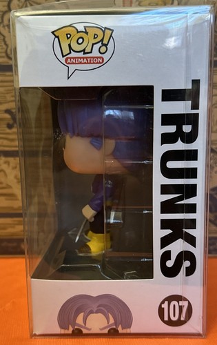 Funko Pop! Dragon Ball Z - Trunks #107 BRAND NEW w/ box - photo 2