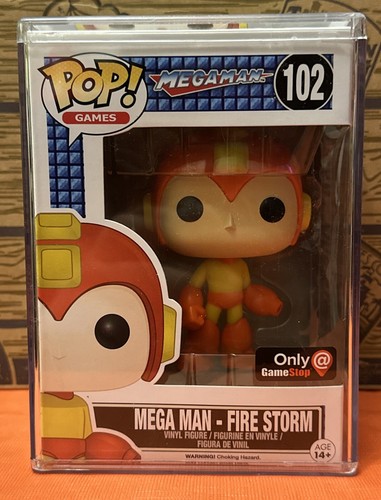 Funko Pop! Mega Man - Fire Storm - GameStop Exclusive