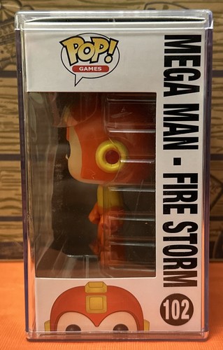 Funko Pop! Mega Man - Fire Storm - GameStop Exclusive - photo 2