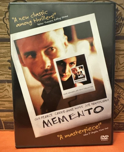 Memento (DVD 2001) Christopher Nolan Guy Pearce LNIB