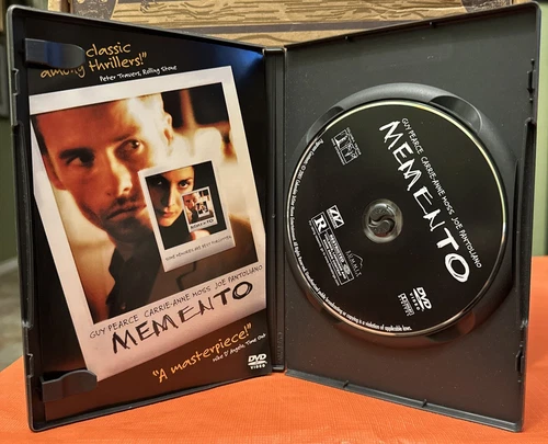 Memento (DVD 2001) Christopher Nolan Guy Pearce LNIB - photo 3
