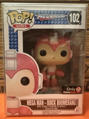 Funko Pop! MEGA MAN Quick Boomerang #102 NEW