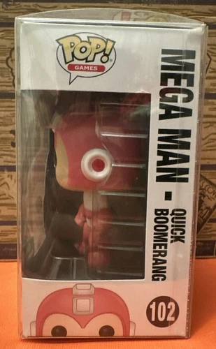 Funko Pop! MEGA MAN Quick Boomerang #102 NEW - photo 2