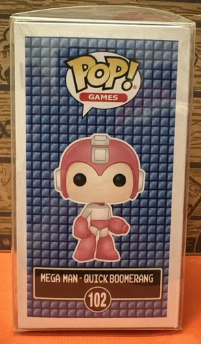 Funko Pop! MEGA MAN Quick Boomerang #102 NEW - photo 4