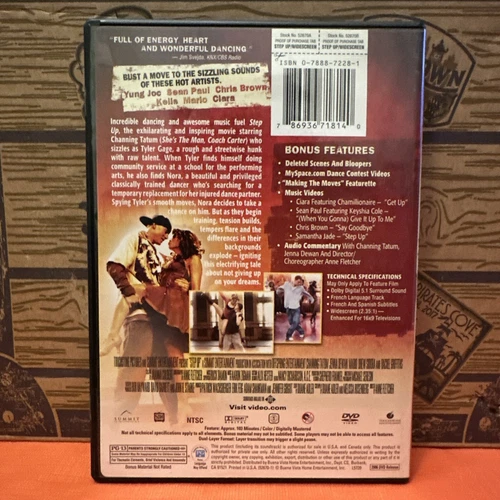 Step UP (DVD, 2006) - Channing Tatum Movie - Like New - photo 3