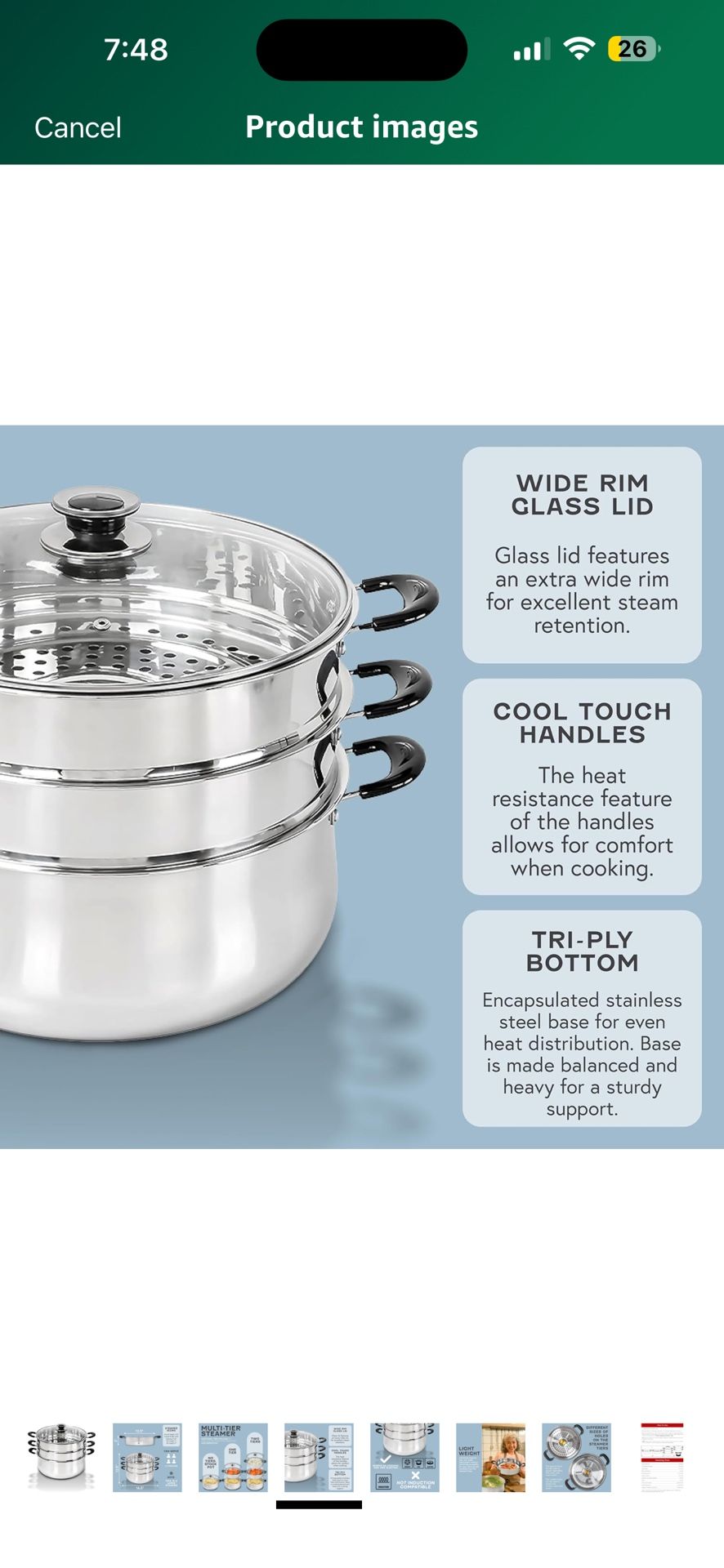 Food steamer - photo 2
