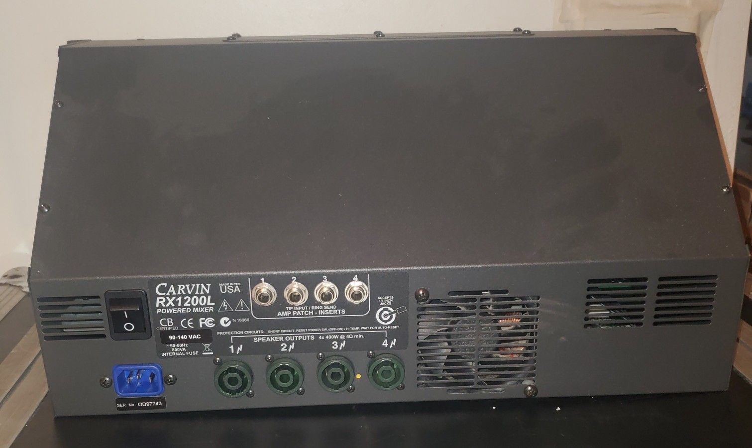 Carvin RX1200L Soundboard $190 - photo 2
