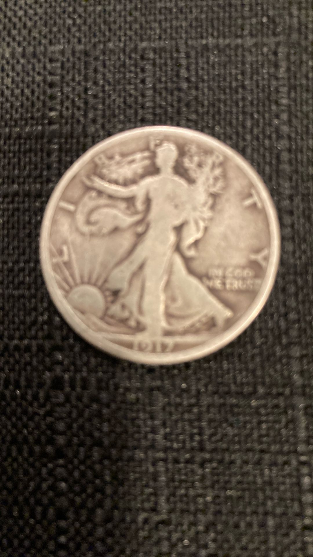 1917 Walking Liberty Half Dollar