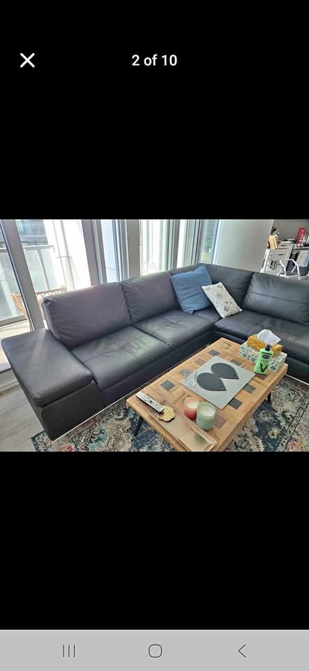 Structube Sectional Couch (Andrew)