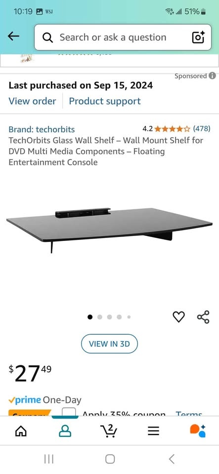 Wall Floating Shelf - photo 3