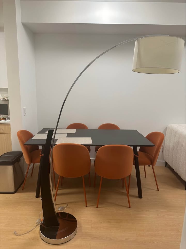 Modern arc floor lamp / Not IKEA - photo 4
