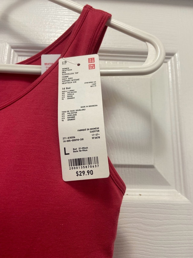 Uniqlo: HeatTech Women's Sleeveless Top - photo 2