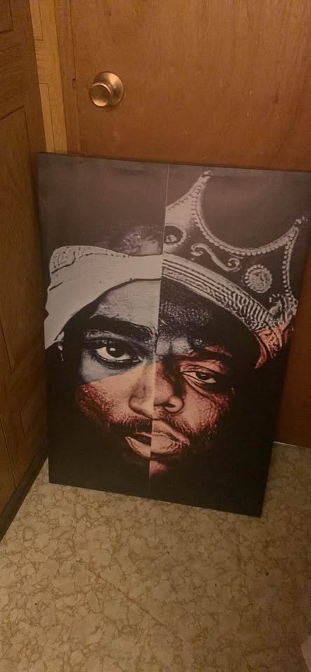 Tupac/Biggie Cavas Poster - photo 3