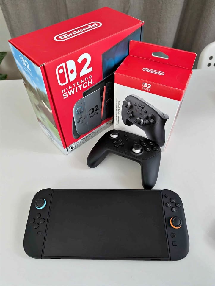 Nintendo Switch 2 + Pro Controller 2