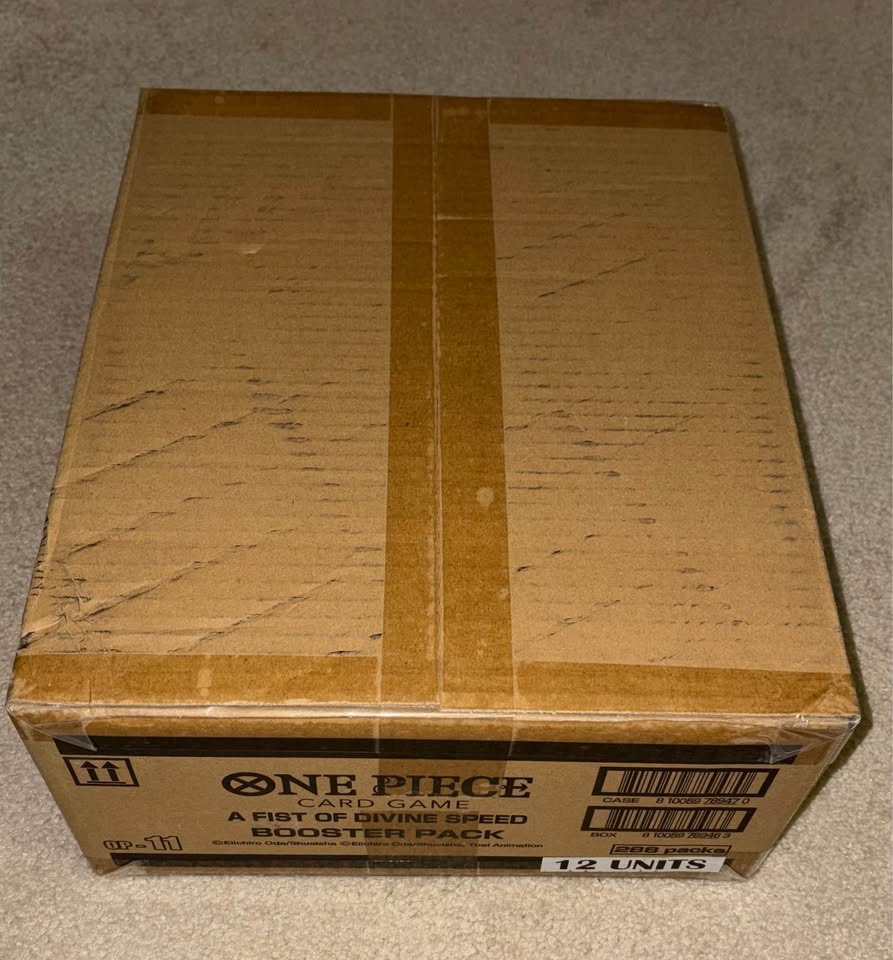 One Piece OP11 Booster Box Case A Fist of Divine Speed - photo 2