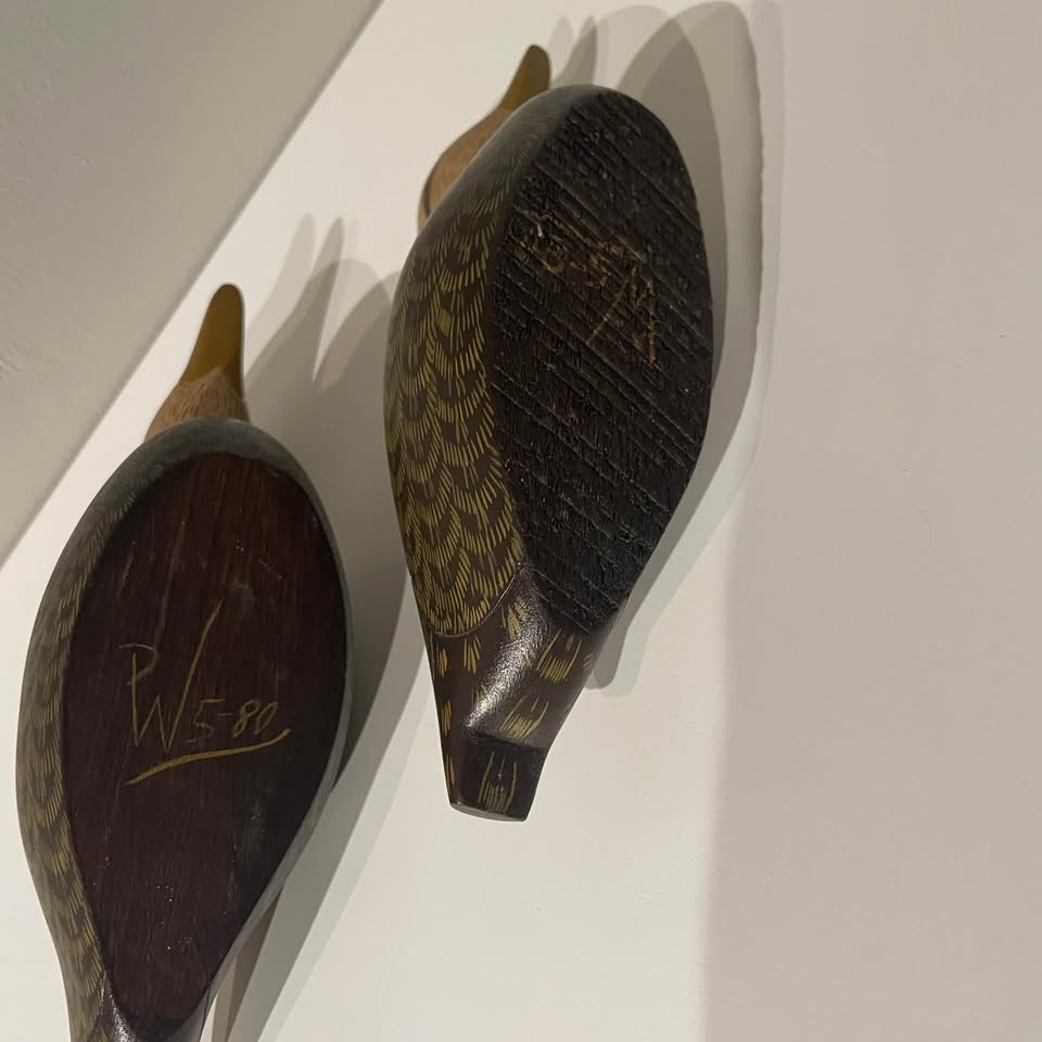 Pair of Vintage American Black Duck Decoys - photo 5