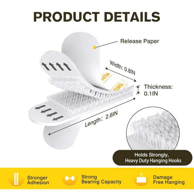 EMITEVER Heavy Duty Picture Hanging Strips NEW