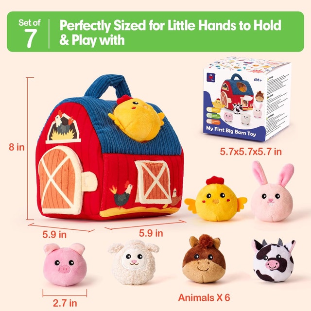 hahaland Montessori Baby Toys My First Big Barn Toy - photo 3