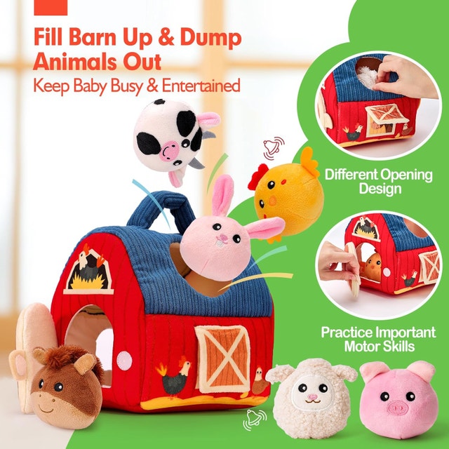 hahaland Montessori Baby Toys My First Big Barn Toy - photo 4