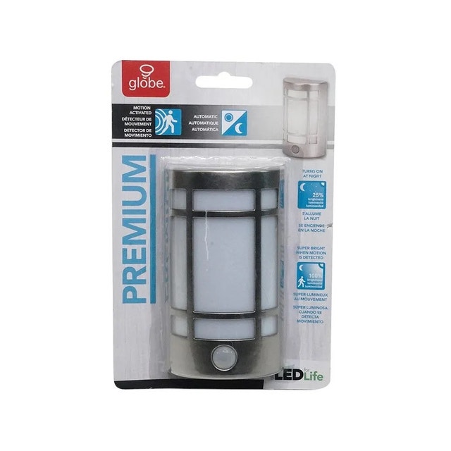 GLOBE LED night light dual motion - New