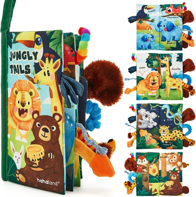 hahaland Baby Book Toy 0 3 6 12 Months - BNIB