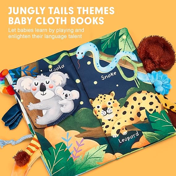 hahaland Baby Book Toy 0 3 6 12 Months - BNIB - photo 5