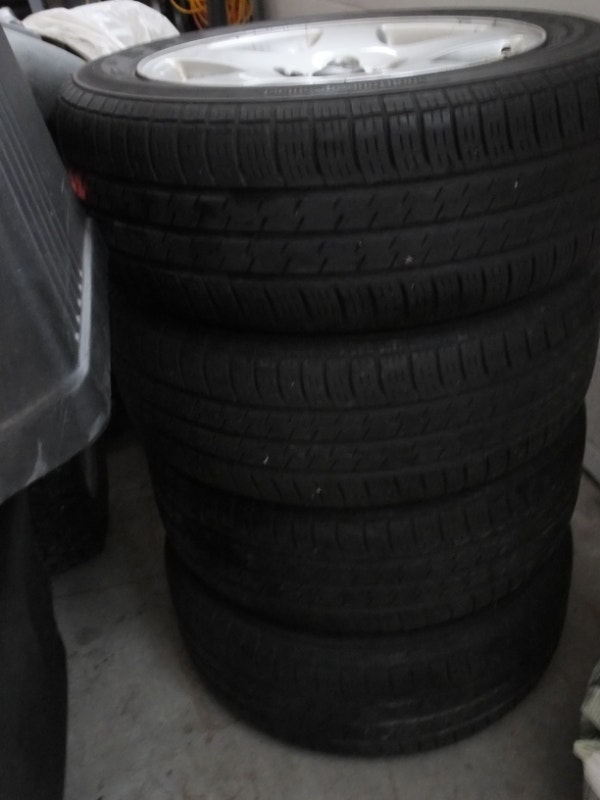 Audi 7JX16H2ET45 Aluminum Rims & Tires - photo 2