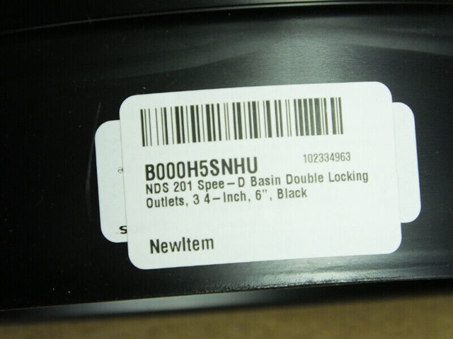 NDS 201 Spee-D Basin Double Locking Outlets, 3" and 4" - NEW - photo 5