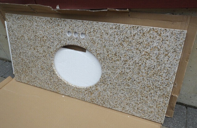 LUXO MARBRE Granite Vanity Countertop - New - photo 3