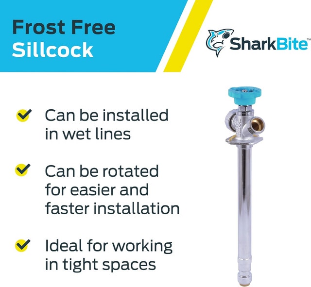 SharkBite 8 Inch Frost Free Sillcock NEW - photo 4