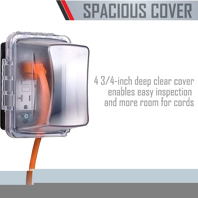 Taymac MM710C Weatherproof Single Outlet Cover NEW - photo 5