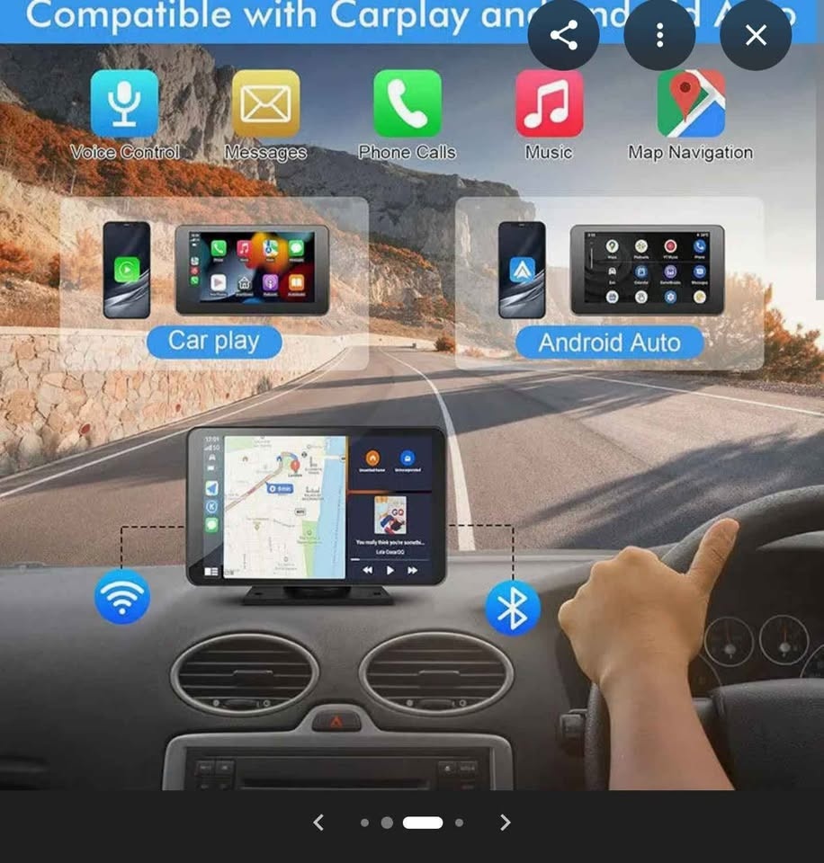 10.26" Wireless carplay screen with 4k dashcam - photo 4